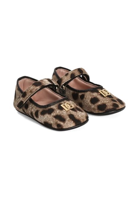 Ballerine Drill leopardate